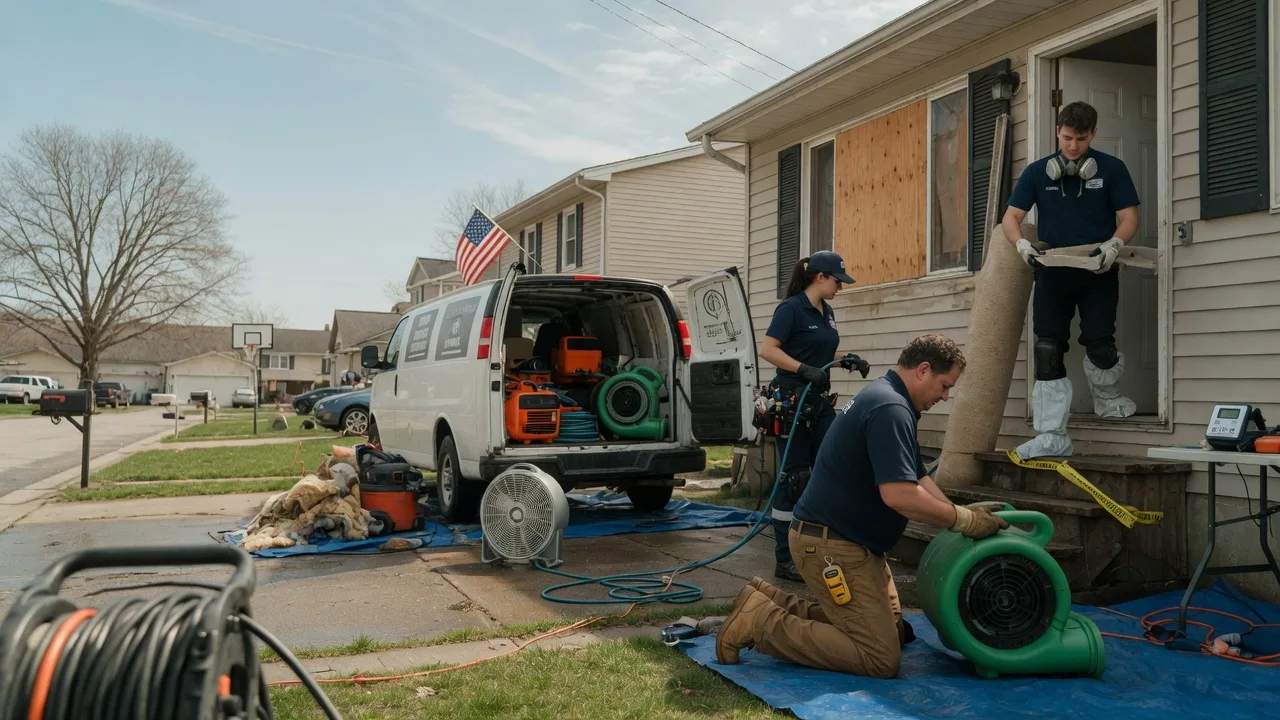 Water Damage Restoration in Shelbyville, IL near me